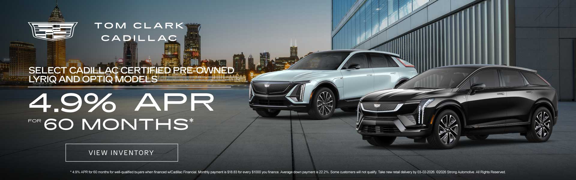 "CERTIFIED PRE-OWNED ON SELECT CADILLAC CERTIFIED PRE-OWNED 